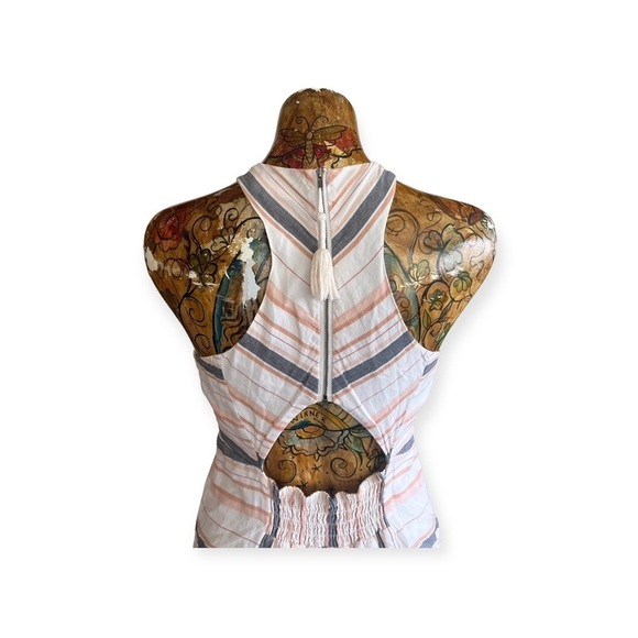 TJD maxi dress sleeveless striped XS - Picture 5 of 6